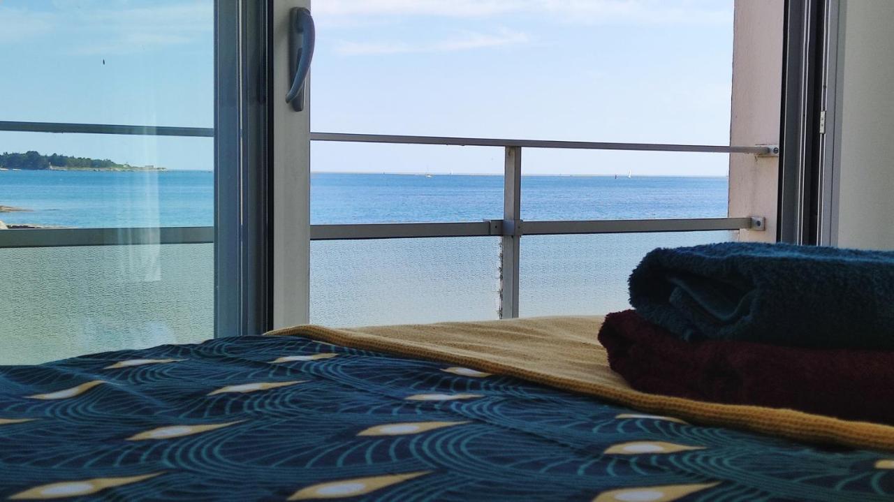 Appartement T3 De 74M2 Tres Lumineux Vue Panoramique Mer Et Plages Concarneau Luaran gambar