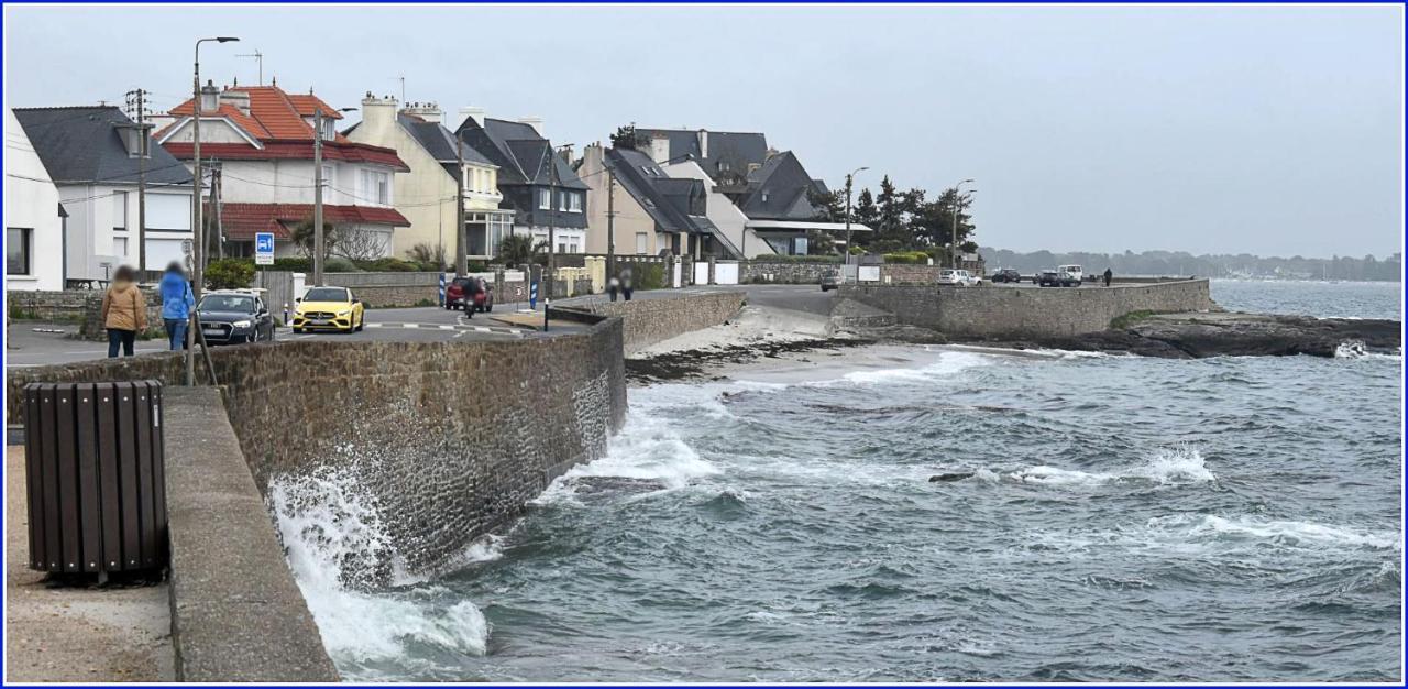 Appartement T3 De 74M2 Tres Lumineux Vue Panoramique Mer Et Plages Concarneau Luaran gambar